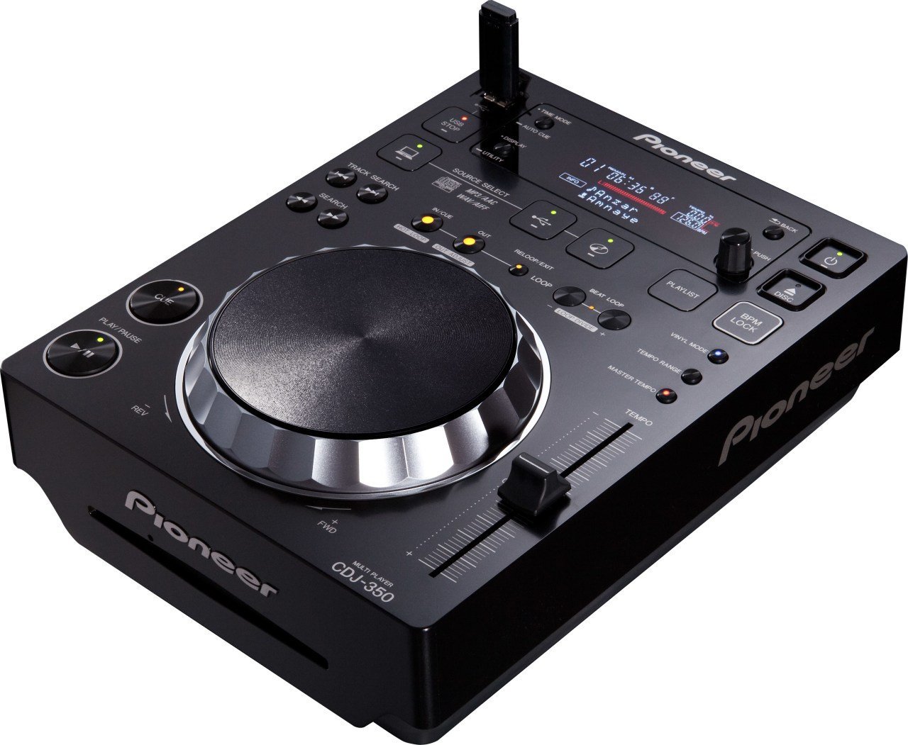 Pioneer DJ CDJ-350 Kompakt DJ CD - USB - MIDI Oynatıcı
