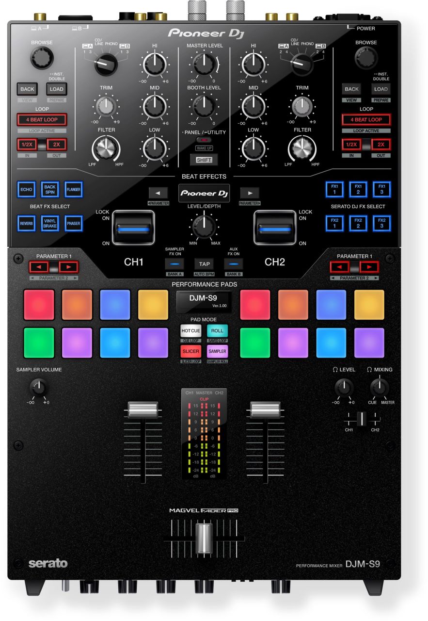 Pioneer DJ DJM-S9 2 Kanal Serato DJ Pro DJ Mikser