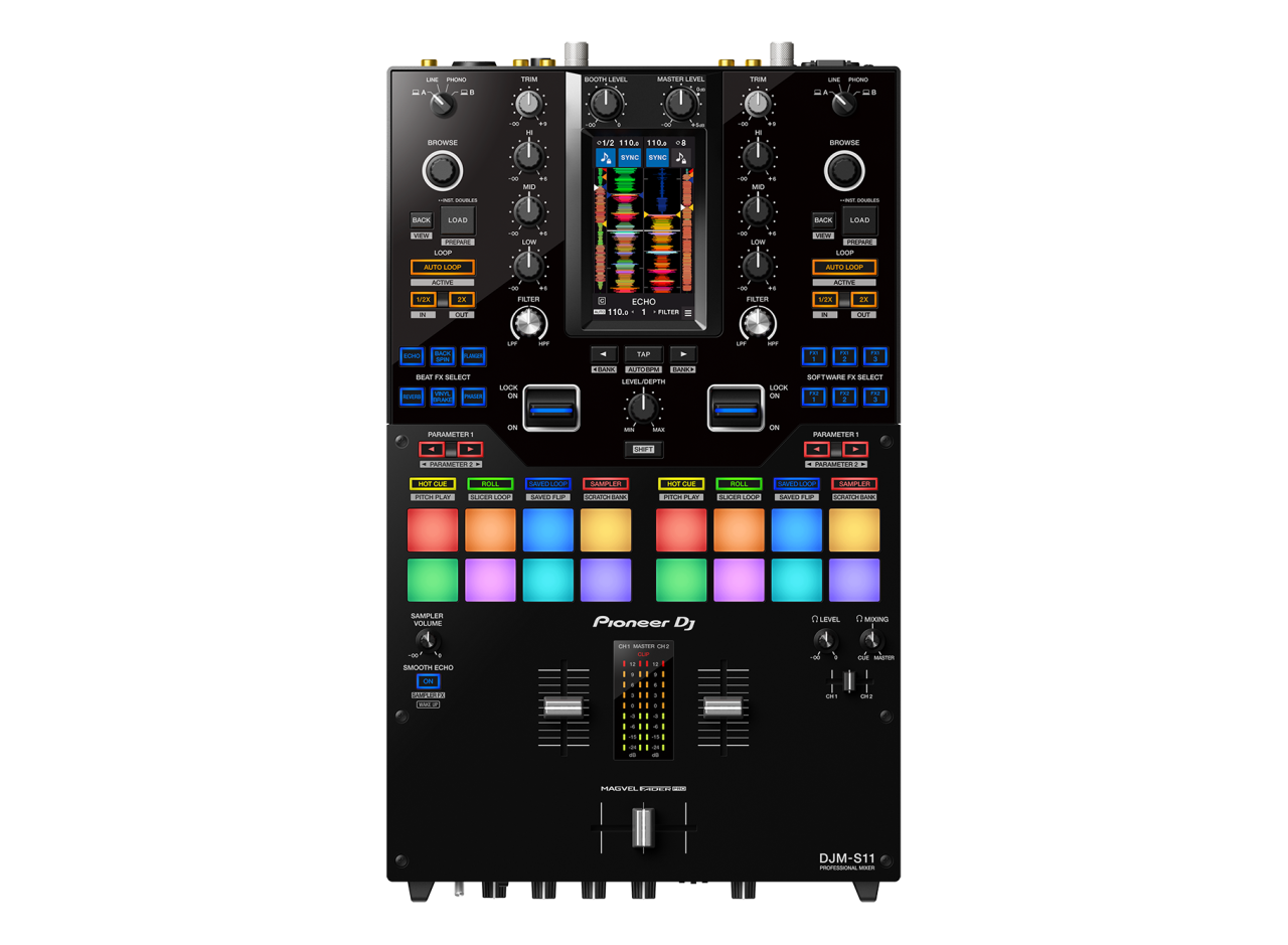 Pioneer DJ DJM-S11 Profesyonel Scratch Mixer