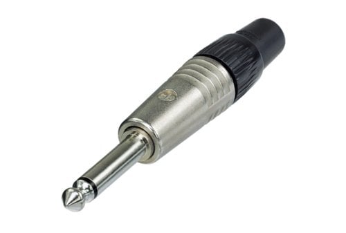 Neutrik NP2C 6.3 Mono Çivi Jak Nikel