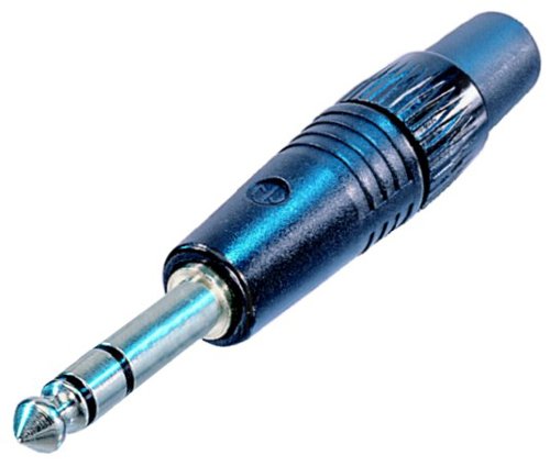 Neutrik NP3C-BAG 6.3 TRS Çivi Jak Nikel