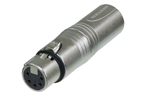 Neutrik NA3M5F DMX XLR Adaptör 3 pin Erkek XLR - 5 pin Dişi XLR Dönüştürücü