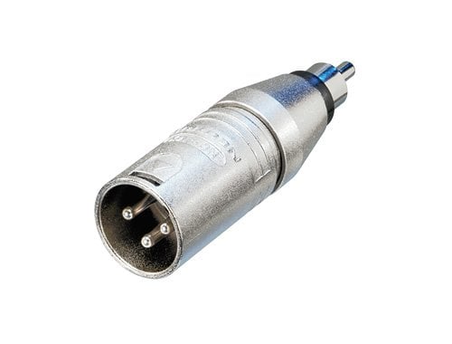 Neutrik NA2MPMM Erkek XLR - Erkek RCA Dönüştürücü Adaptör