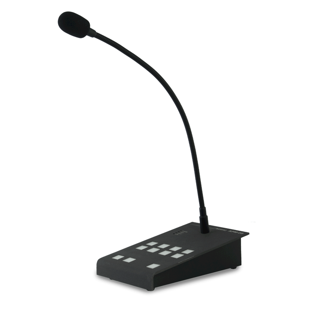 Audac APM108MK2 Digital Paging Mikrofonu 8 Bölge