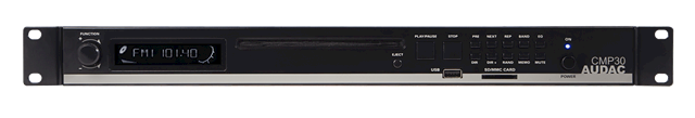 Audac CMP30 Hepsi Bir Arada Dijital Ses Kaynağı, CD/MP3 Çalar, AM/FM Tuner