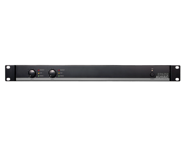Audac EPA252 Dört Kanallı Class D Amfi 2 X 250W