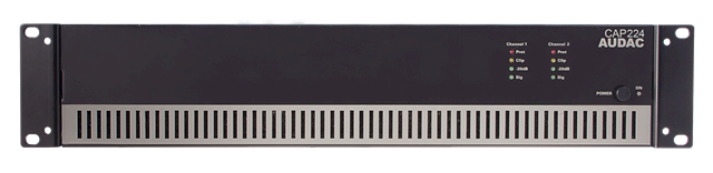 Audac CAP224 2 Kanal 100V Power Amfi 2 x 240W