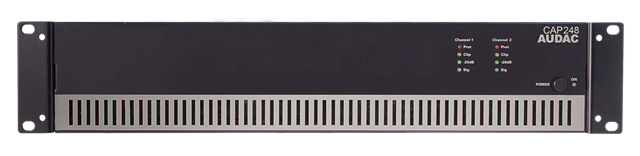 Audac CAP248 2 Kanal 100V Power Amfi 2 x 480W