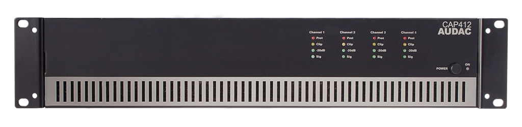 Audac CAP412 4 Kanal 100V Power Amfi 4 X 120W