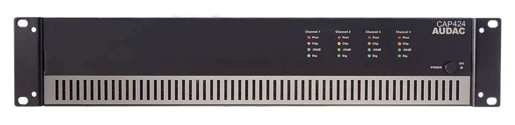 Audac CAP424 4 Kanal 100V Power Amfi 4 X 240W