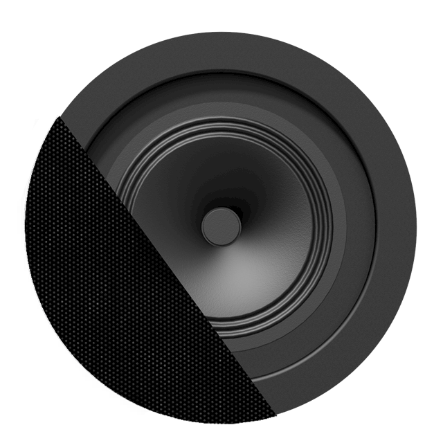 Audac CENA506/B SpringFit™ 5'' Tavan Hoparlörü, 6 W/100V
