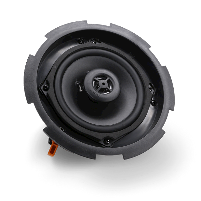 Audac CIRA530D/W QuickFit™ 2 Yollu TwistFix™ Izgaralı 5 1/4'' Tavan Hoparlörü