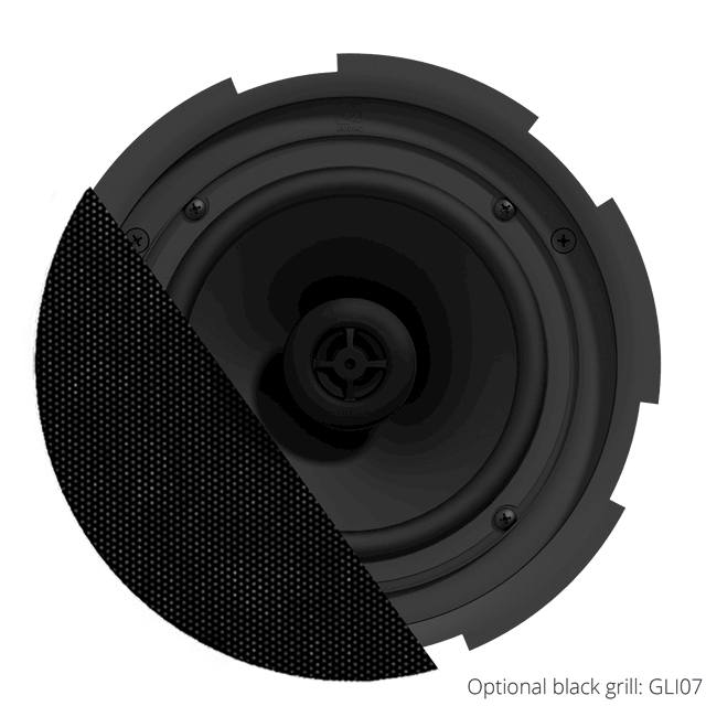 Audac CIRA730D/W QuickFit™ 2 Yollu TwistFix™ Izgaralı 6.5'' Tavan Hoparlörü
