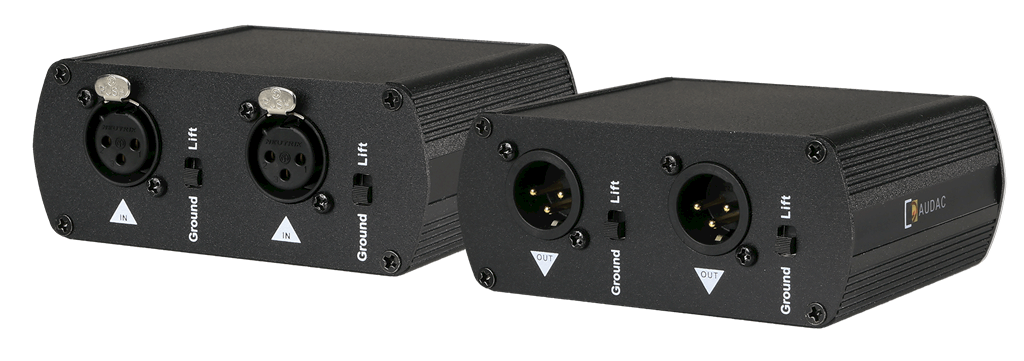 AUDAC ALI20MK2 Audio Line Isolator 600 - 600 Ohm