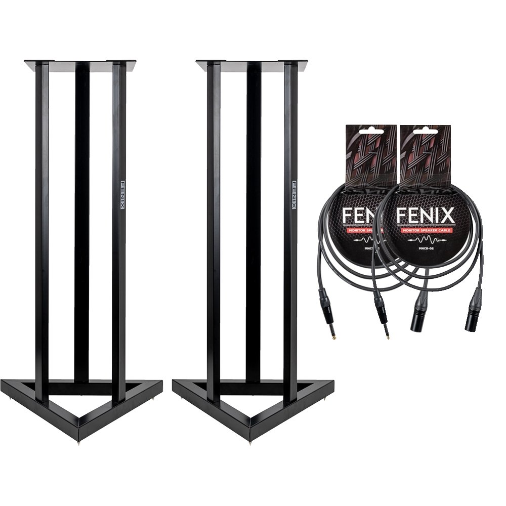 Fenix Deluxe Stüdyo Monitör Stand Ve Kablo Seti