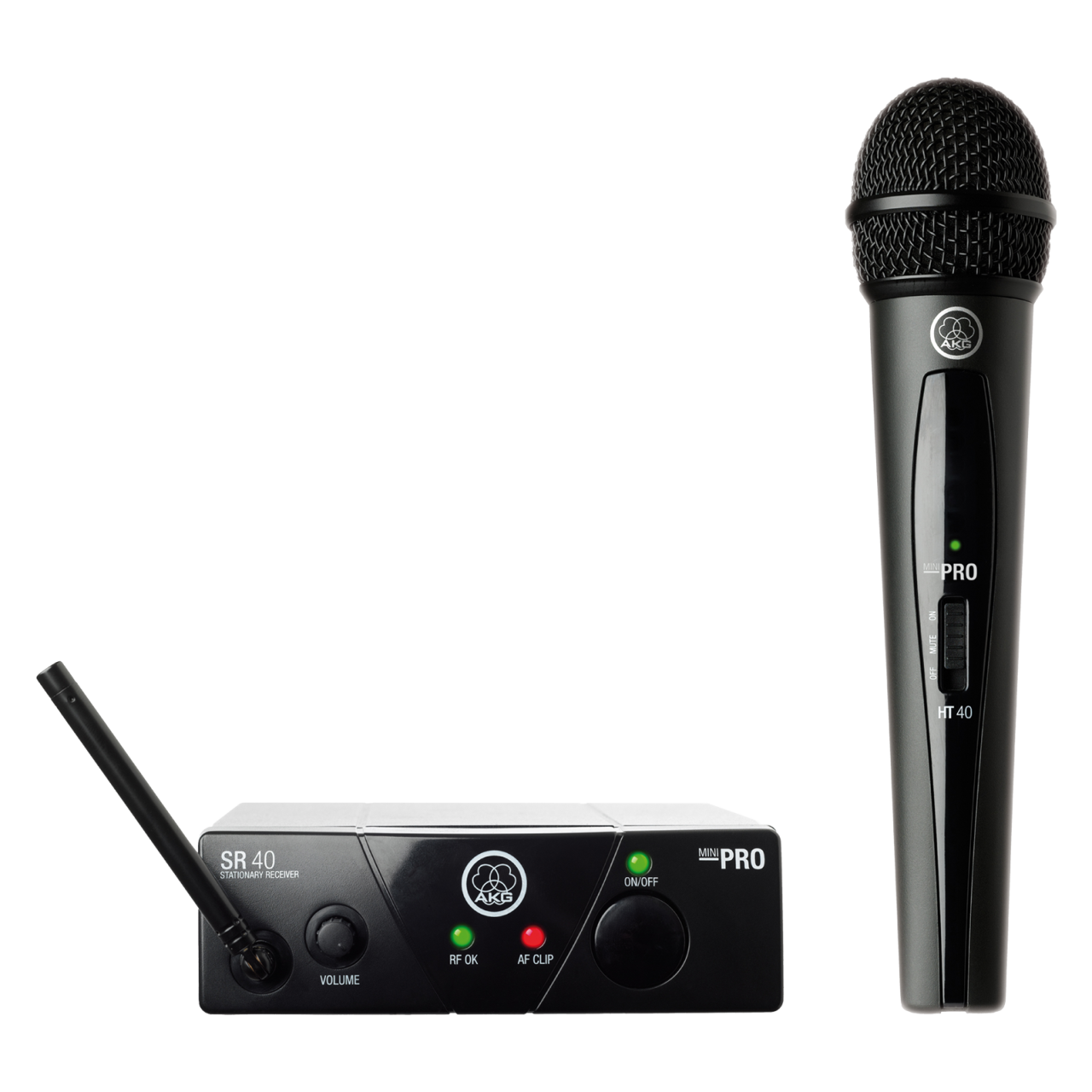 AKG WMS40 Mini Single Vocal Set Kablosuz El Mikrofonu