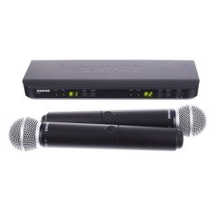 Shure BLX288E/SM58 K3E EL Tipi Telsiz Mikrofon Seti