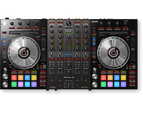 Pioneer DJ DDJ-SX3 4 Kanal Serato DJ Controller
