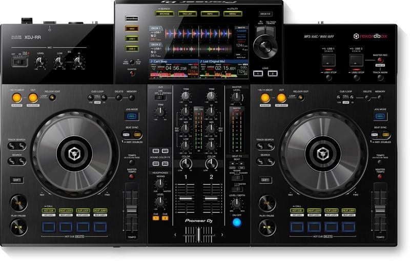 Pioneer DJ XDJ-RR 2 Kanal Tak Çalıştır  Rekordbox DJ Sistemi & Controller