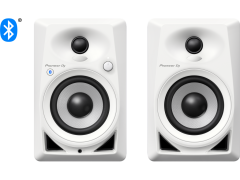 Pioneer DJ DM-40BT-W Bluetooth'lu Masaüstü 4'' Aktif DJ Monitör Hoparlör Seti