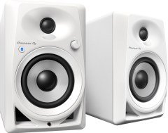 Pioneer DJ DM-40BT-W Bluetooth'lu Masaüstü 4'' Aktif DJ Monitör Hoparlör Seti