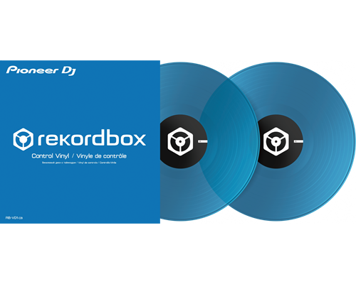 Pioneer DJ RB-VD1-CB rekordbox DVS için Kontrol Plakları ( ÇİFT )