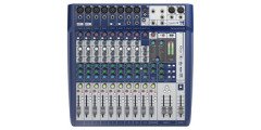 Soundcraft SIGNATURE 12 12 Kanal Efektli Analog Mikser (6 mono 3 stereo) , 2 Giriş /2-Çıkış USB Ses Kartı , Lexicon® Efektler