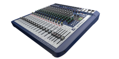 Soundcraft SIGNATURE 16 16 Kanal Efektli Analog Mikser (10 mono 3 stereo) , 2 Giriş /2-Çıkış USB Ses Kartı , Lexicon® Efektler