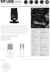 RODE NT-USB Mini Mikrofon