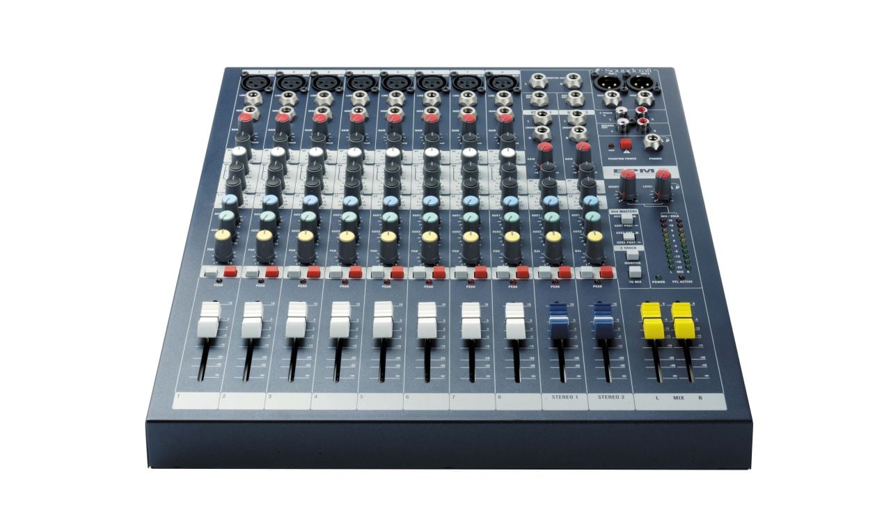 Soundcraft EPM8 8 Kanal Analog Mikser (8 mono 2 stereo)
