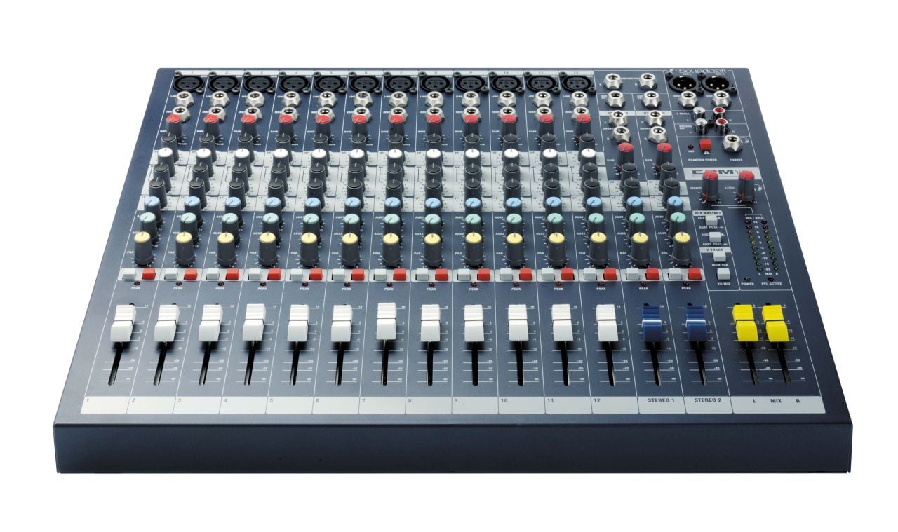 Soundcraft EPM12 12 Kanal Analog Mikser (12 mono 2 stereo)