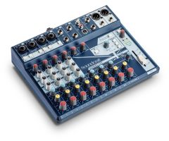 Soundcraft NOTEPAD-12FX 12 Kanal Ses Kartlı Efektli Mini Mikser (4 mono 4 stereo) , Lexicon® Efektler