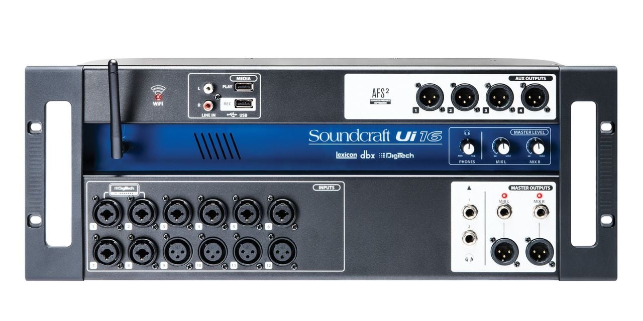 Soundcraft UI16 Tablet Kontrollü Digital Mixer