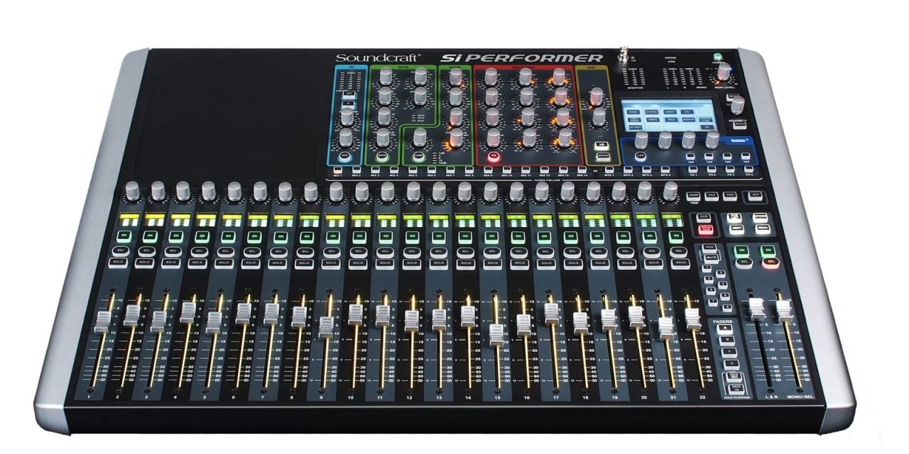 Soundcraft SI PERFORMER 2 32 Kanal Dijital Mikser, DMX Işık Kontrol Edebilme Özelliği