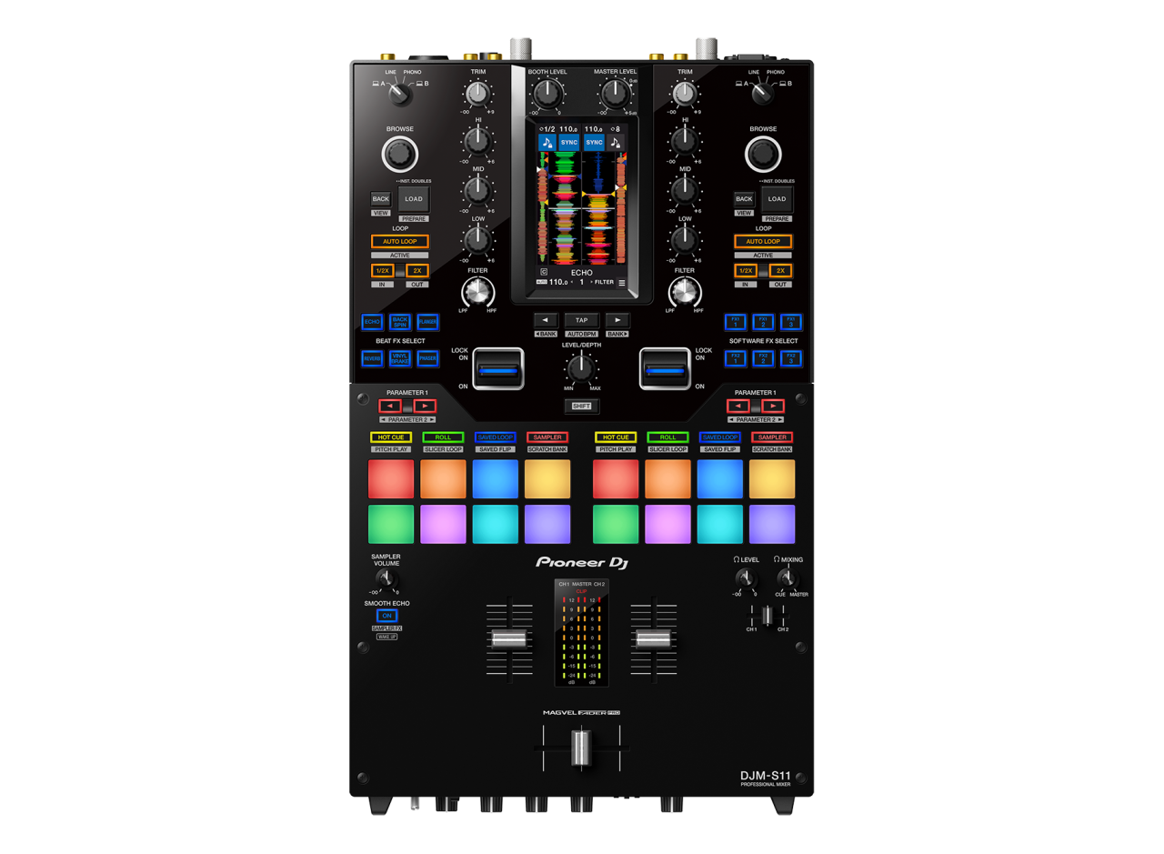 Pioneer DJ DJM-S11 Profesyonel Scratch Mixer