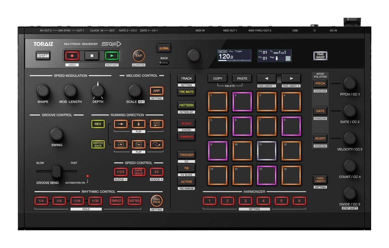 Pioneer DJ SQUID TORAIZ Production Multitrack Sequencer
