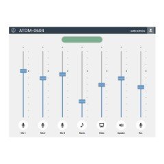 Audio-Technica ATDM-0604 Dijital SmartMixer