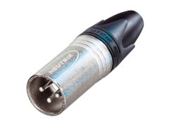 Neutrik NC3MXX Erkek XLR Konnektör Gümüş 3 pin