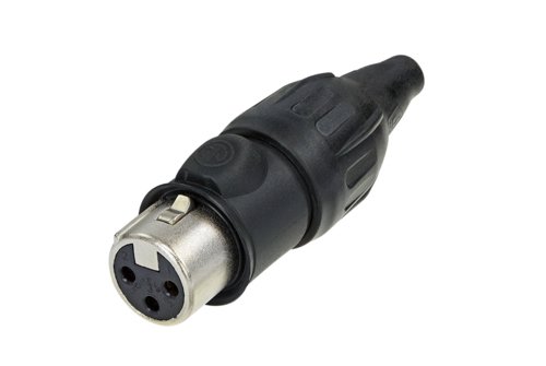 Neutrik NC3FX-TOP Dişi XLR Konnektör Dış Mekan Altın 3 pin
