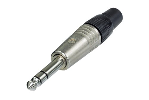 Neutrik NP3C 6.3 TRS Çivi Jak Nikel