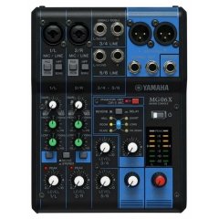 Yamaha MG-06x 6 Kanal Deck Mikser