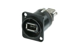 Neutrik NA1394-6-W Firewire 6 IEEE 1394  Nikel Muhafaza