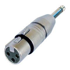 Neutrik NA2FP Dişi XLR  - 6.3 Mono Jak Dönüştürücü Adaptör