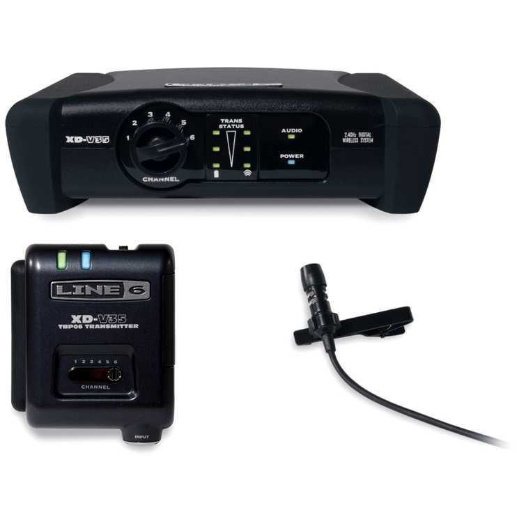 Line 6 XDV35L Dijital Telsiz Yaka Mikrofonu