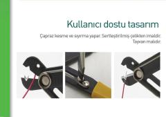 Proskit 6PK-223 Kablo Kesici,soyucu