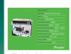 Proskit SS-989B Smd Istasyon Havya 60 W Üfleme ve Kalemhavya