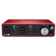 Focusrite SCARLETT 4i4 GEN3 2 Mikrofon Preamfili Giriş + 2 Line Giriş - 4 Çıkış USB Ses Kartı