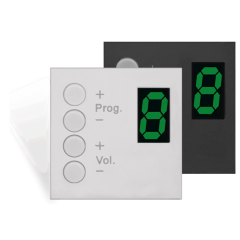 Audac DW4018/B Duvar Panel Kontrol Cihazı 8 Zone
