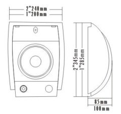 MCS WM-601 Duvar Hoparlörü