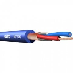 Klotz MY206 2x0.22mm Profesyonel Mikrofon Kablosu (siyah,mavi,kırmızı,yeşil,sarı)